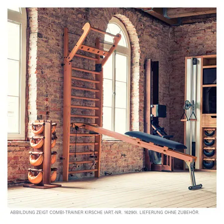 NOHrD Combi-Trainer for wall bars, oak