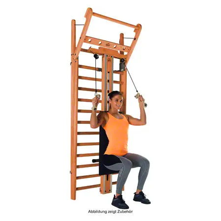 NOHrD Combi-Trainer for wall bars, cherry