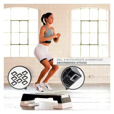 REEBOK Step professional, black-white