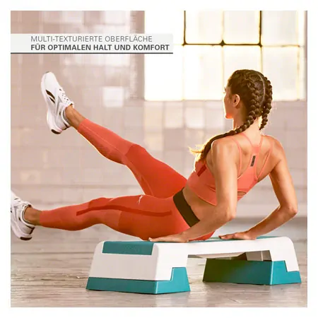 REEBOK Step professional, white-cyan