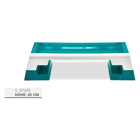 REEBOK Step professional, white-cyan