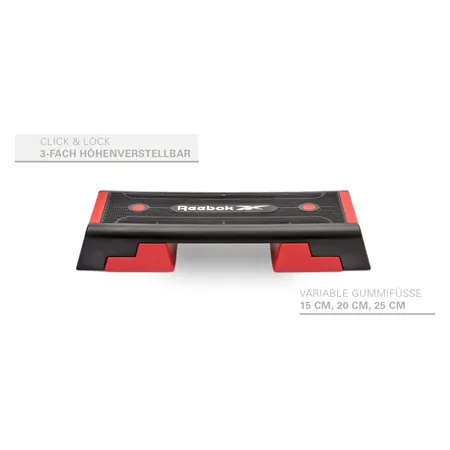 REEBOK Step professional, black-red