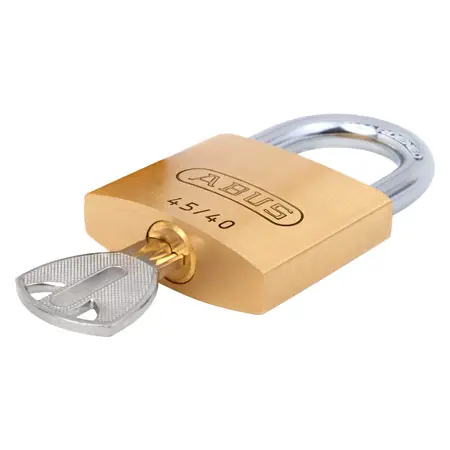 Security padlock, with 2 keys