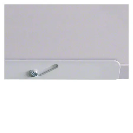 Reference edge for sit-stand work table, 56x0.5 cm