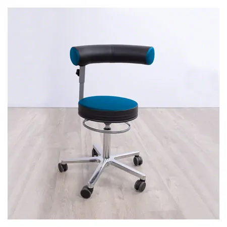 Sanus health chair with height-adjustable lean, 52-72 cm, imitation leather