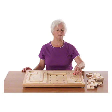 Pertra suitcase dementia & brain training Set I, 144-part
