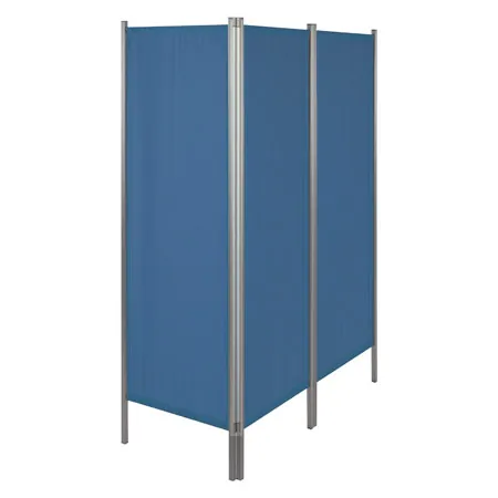 Lightweight screen 3-leaf, HxQ 165x156 cm
