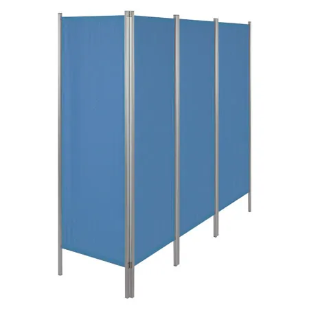 Lightweight screen 4-leaf, HxB 165x204 cm