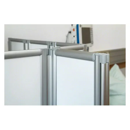 Folding wall flexible 5-bladed, HxW 165x150 cm, blue