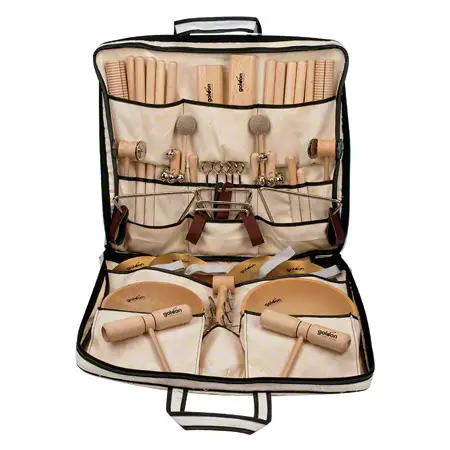 Rhythm linen bag, 35 piece.