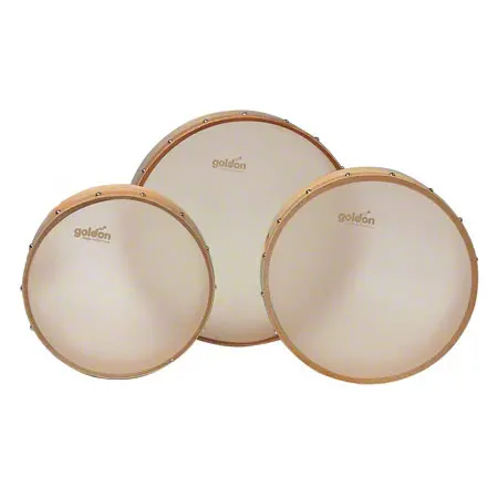 Tambourine with natural fur,  20 cm