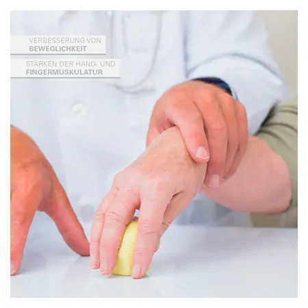Physioflex Therapy plasticine soft, 85 g, yellow