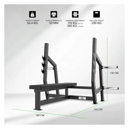 TUNTURI weight station Platinum Horizontal Bench Press, V-series