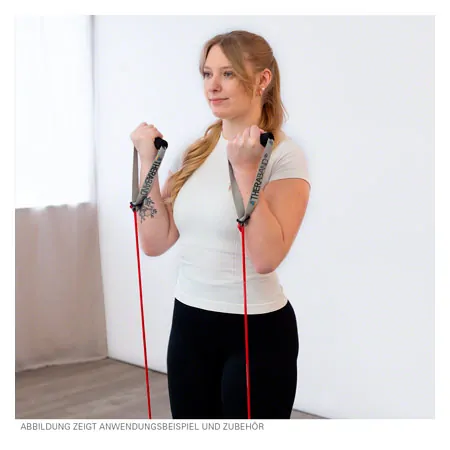 Thera-Band Tubing, 30.5 m, medium, red