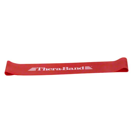 Thera-Band Loop,  20 cm, 7.6x30.5 cm, medium, red