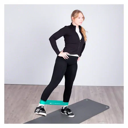 Thera-Band Loop, � 20 cm, 7.6x30.5 cm, medium, red