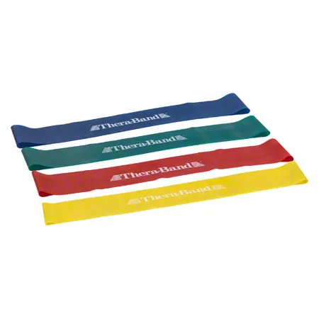 Thera-Band Loop,  26 cm, 7.6x45.5 cm, medium, red