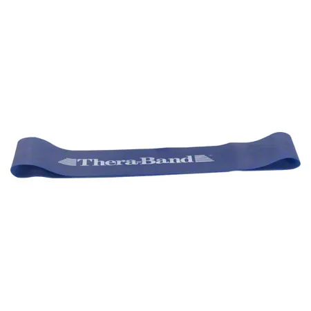 Thera-Band loop set of 4,  20 cm, 7,6x30,5 cm, each 1x yellow, red, green, blue