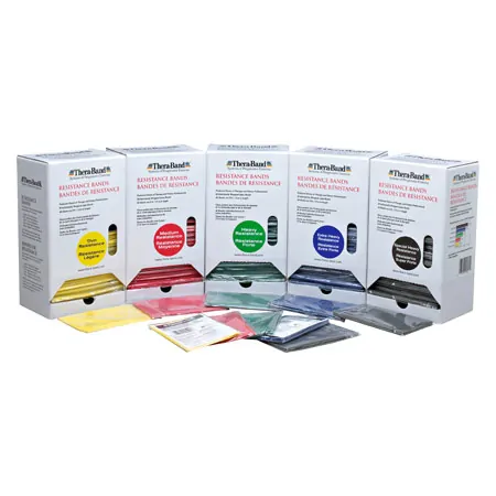 Thera-Band Dispenser incl. 30 bands, extra strong, blue
