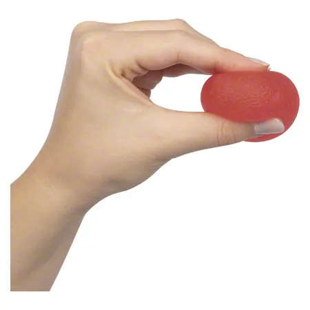 Squeeze Egg, soft, red