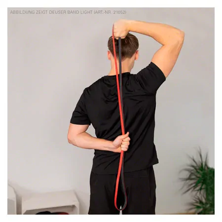 Deuser band Light, red / black