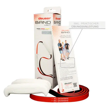 Deuser band Light, red / black