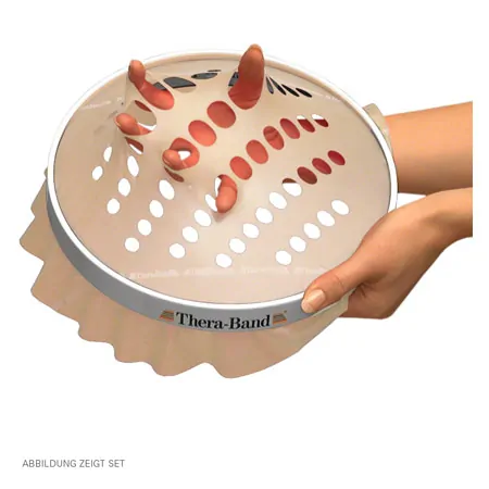 Thera-Band Hand Exerciser, extra light, beige, 6 inserts