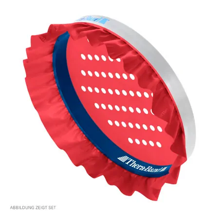Thera-Band hand exerciser, medium, red, 6 inserts