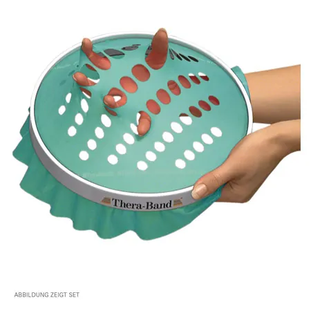 Thera-Band Hand exerciser, thick, green, 6 inserts