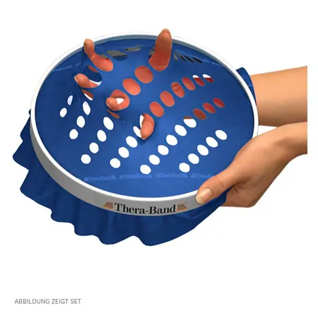 Thera-Band hand exerciser, extra thick, blue, 6 inserts