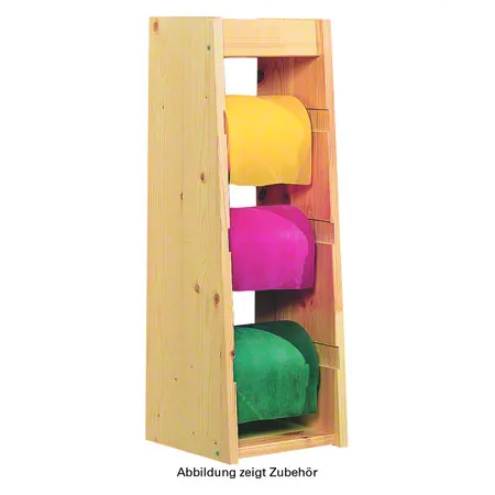 Thera-Band Dispenser for 3 castors, vertical