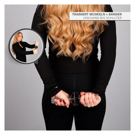 Power Flexor Hand Arm and Shoulder Trainer with adjustable resistance