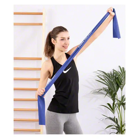 Deuser Physio Band 25 m x 15 cm, thick, blue