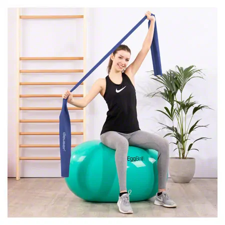 Deuser Physio Band 25 m x 15 cm, thick, blue