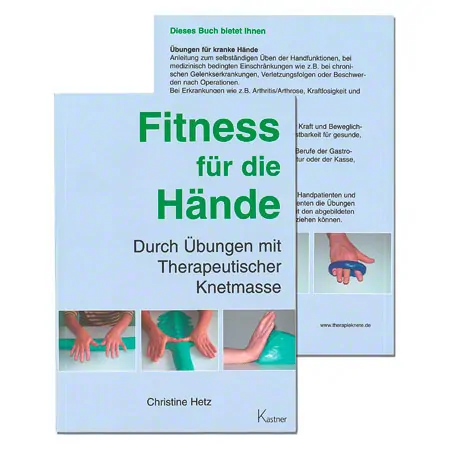 Theraflex therapy plasticine 450 g, set of 3 incl. book