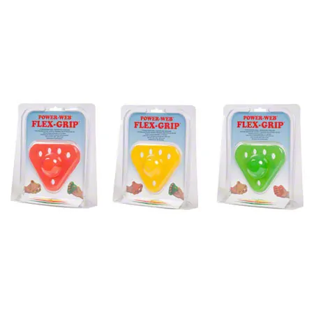 Power-Web Flex-Grip Hand exerciser, set of 3