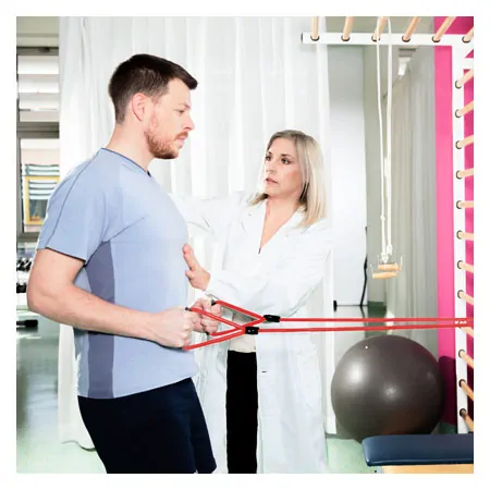 Physio Tube Basic, strong, red