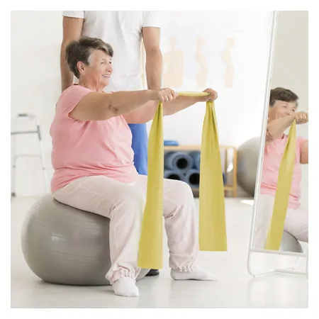 Deuser Band Therapie, 20 m x 10 cm, light, yellow