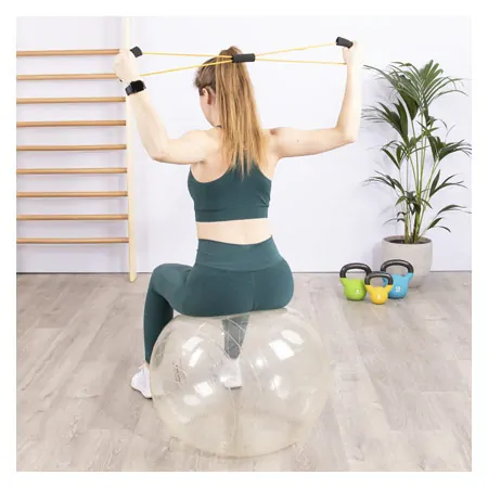 Fitness toner, lightweight, yellow