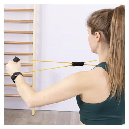 Fitness toner, lightweight, yellow, set of 10