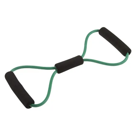 Fitness toner, medium, green, set of 10