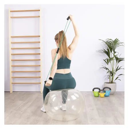 Fitness toner, medium, green, set of 10