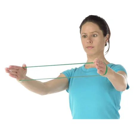 Rubber band, strong, green