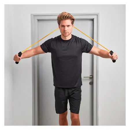 Shoulder Tube Pulley Set, lightweight, yellow