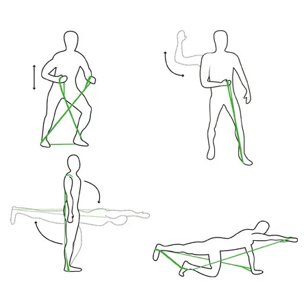 BLACKROLL Multi Band, 270x3 cm, green