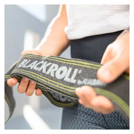 BLACKROLL Resist band, 190x6 cm, strong, grey