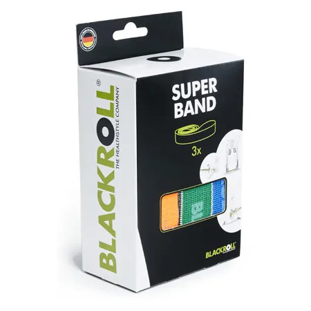 BLACKROLL Super Band Set, 3 pcs., 104x3 cm