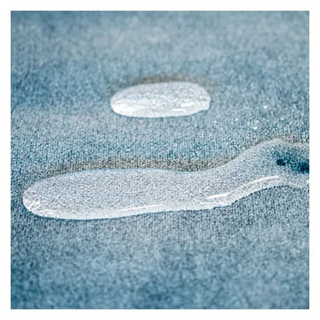 HygienePro table cover with breathing hole, 192x65 cm, carbon