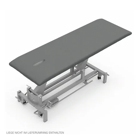 HygienePro table cover with breathing hole, 192x65 cm, carbon