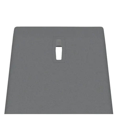 HygienePro table cover with breathing hole, 192x65 cm, carbon